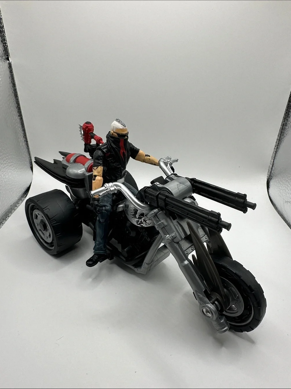 G.I. Joe Dreadnok Doom Cycle Vehicle 2009 Hasbro Pursuit of Cobra w/ Storm